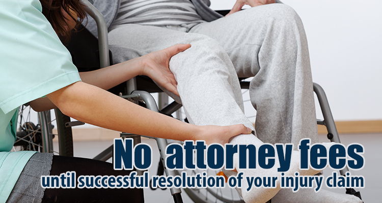 Patient getting help from a Rancho Cucamonga, CA, personal injury attorney